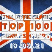 Сборник музыки The Official UK Top 100 Singles Chart 19.03.2021 (2021)