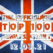 Сборник музыки The Official UK Top 100 Singles Chart 12.03.2021 (2021)