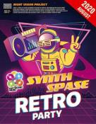 Сборник музыки VA - Synth Space Retro Party (2020) MP3